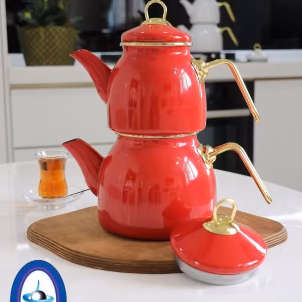 کتری قوری لعابی لایت