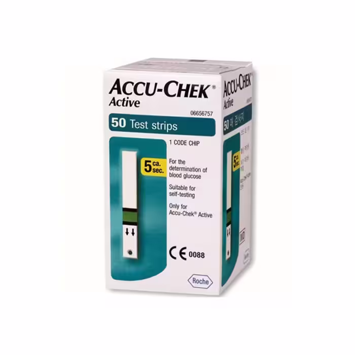 نوار تست قند خون Acttive آکیوچک-Accu-chek