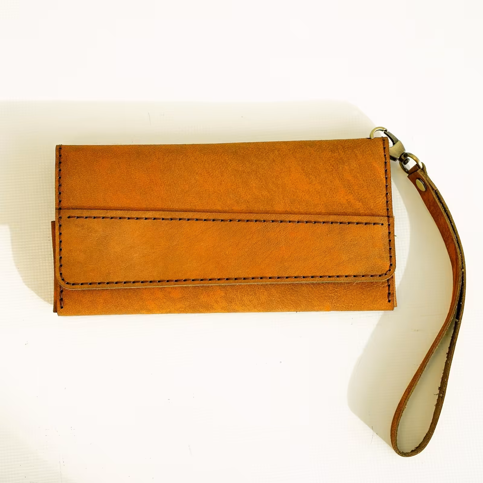 کیف پول مدارک دستی چرمی