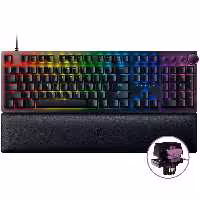 کیبورد گیمینگ ریزر مدل HUNTSMAN V2 PURPLE SWITCH