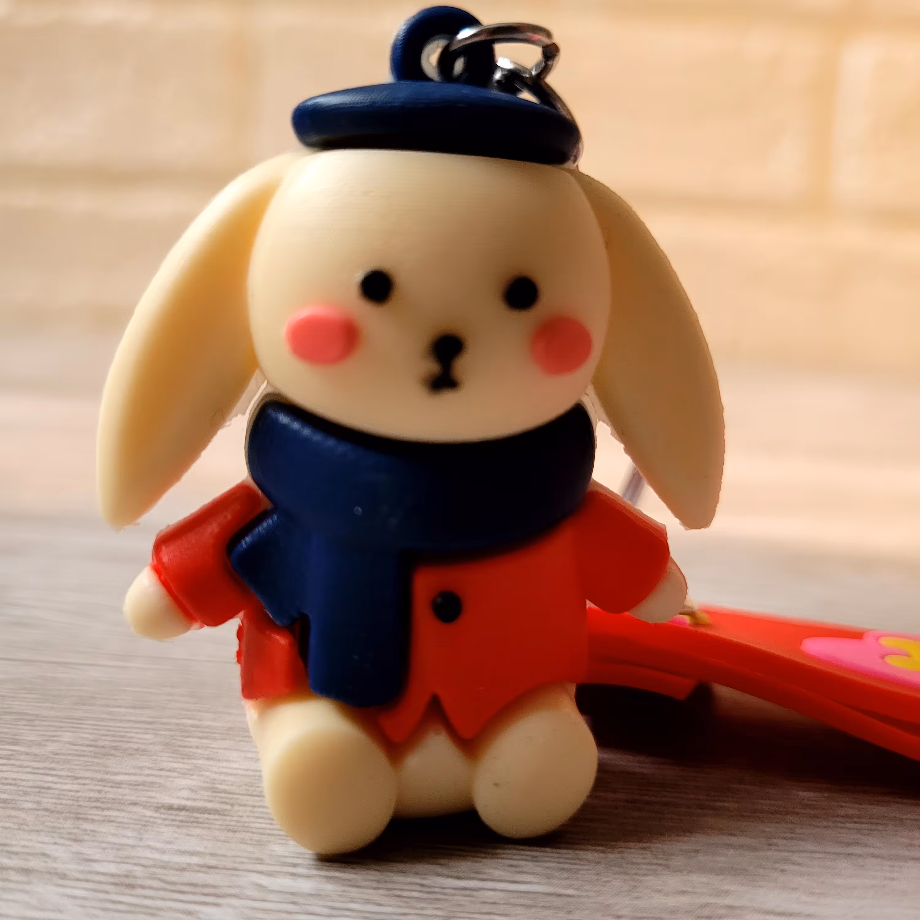 جاسوییچی (جاکلیدی) فانتزی جنس سیلیکونی طرح خرگوش شالپوش