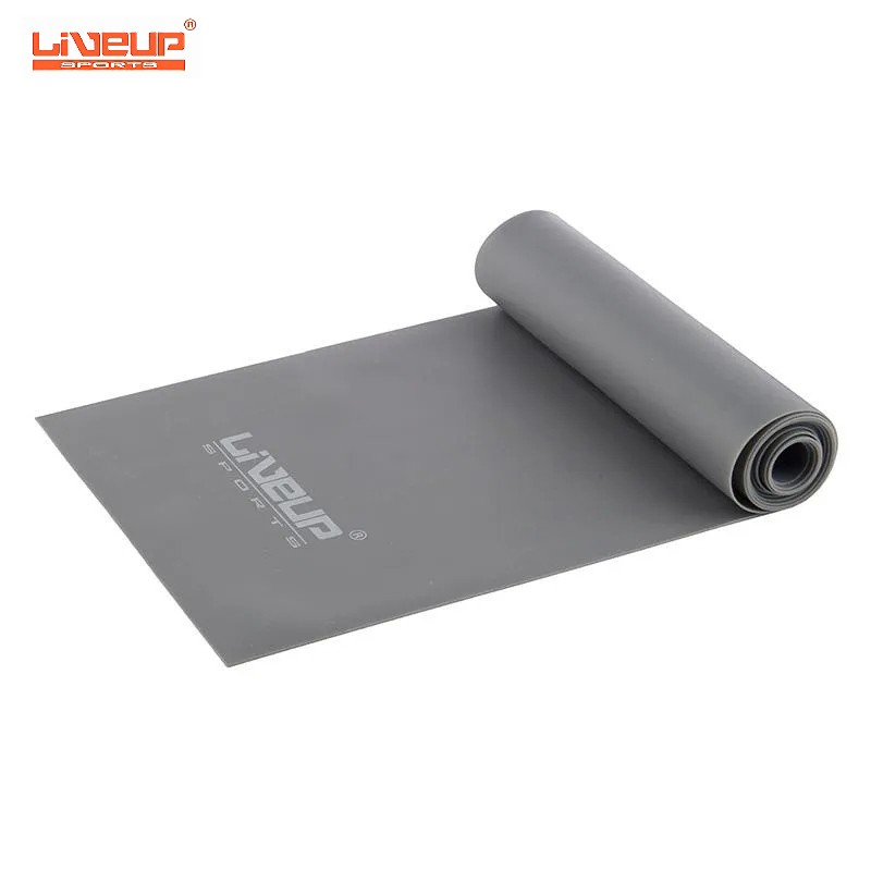 کش بدنسازی پیلاتس لایوآپ 1.2 متری super strong مدل LS3204 ( طوسی ) 