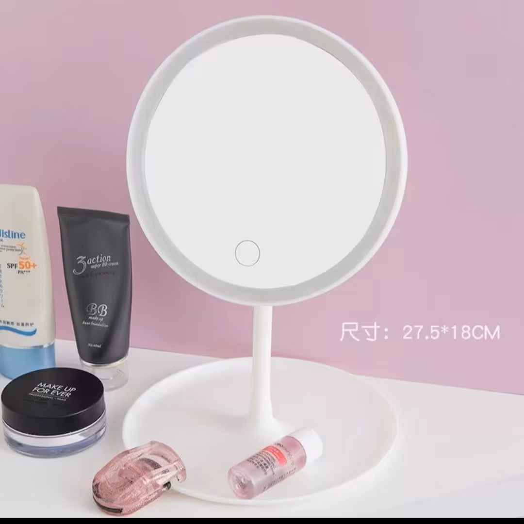 آینه LED رومیزی