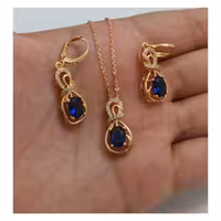 نیم ست سورمه ای