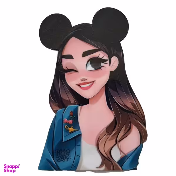 تاپر تزیین کیک به گز مدل دختر miki mouse