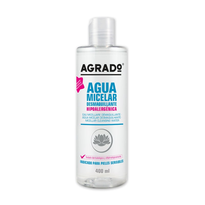 پاک کننده آرایش میسلار واتر آگرادو -400ml