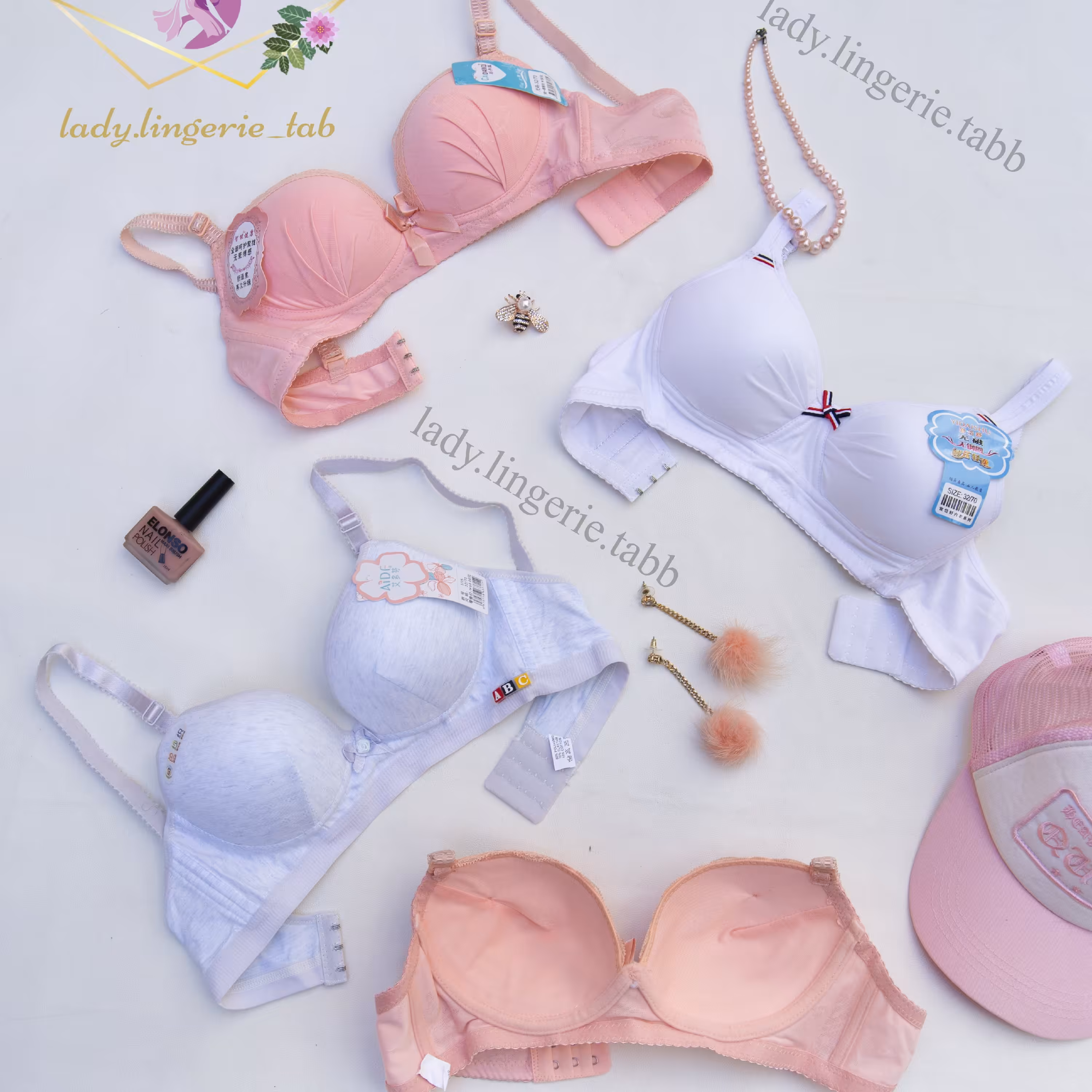 سوتین نخپنبه بدون فنر دخترانه