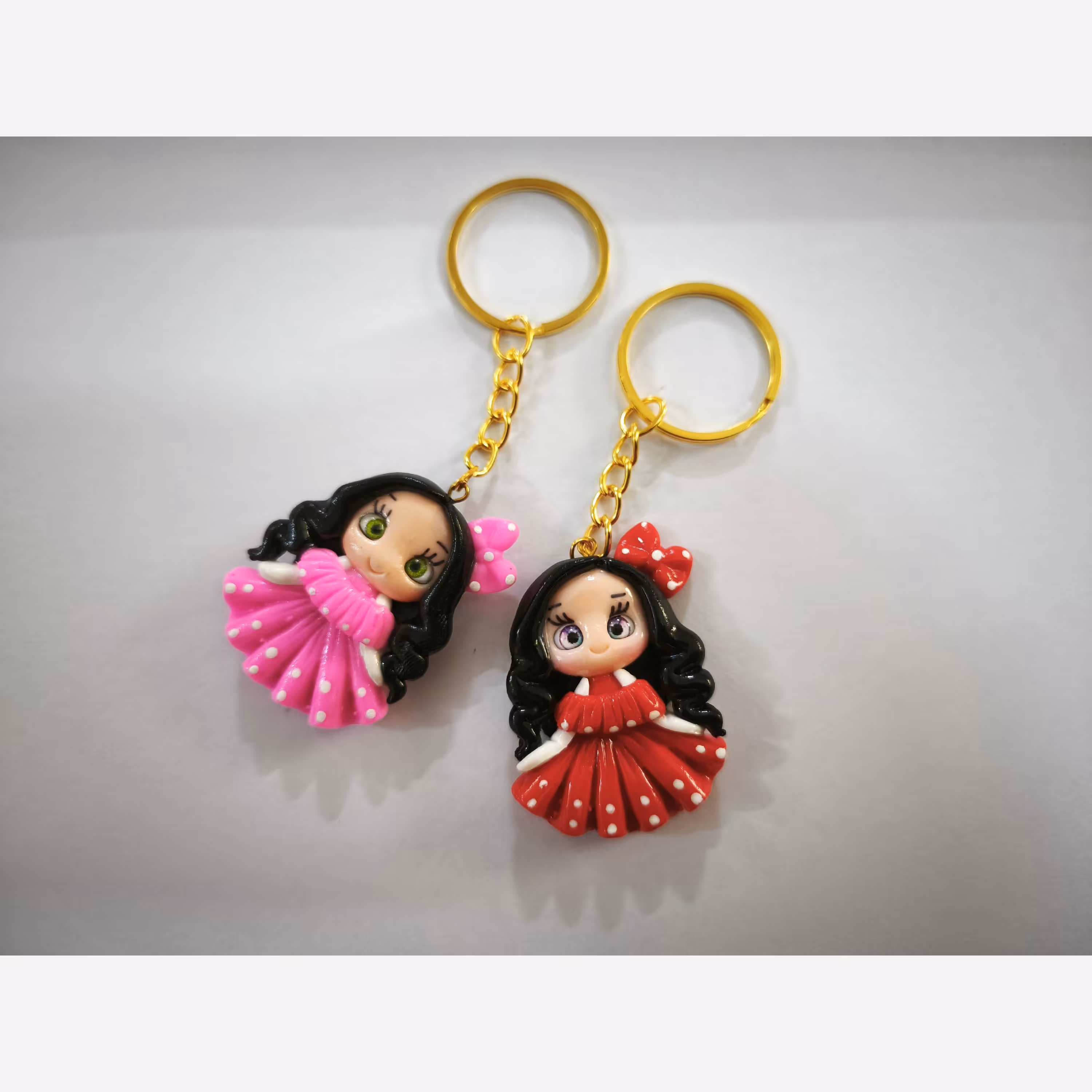 جاسویچی هدیه  جاکلیدی خمیری گیفت عروسکی