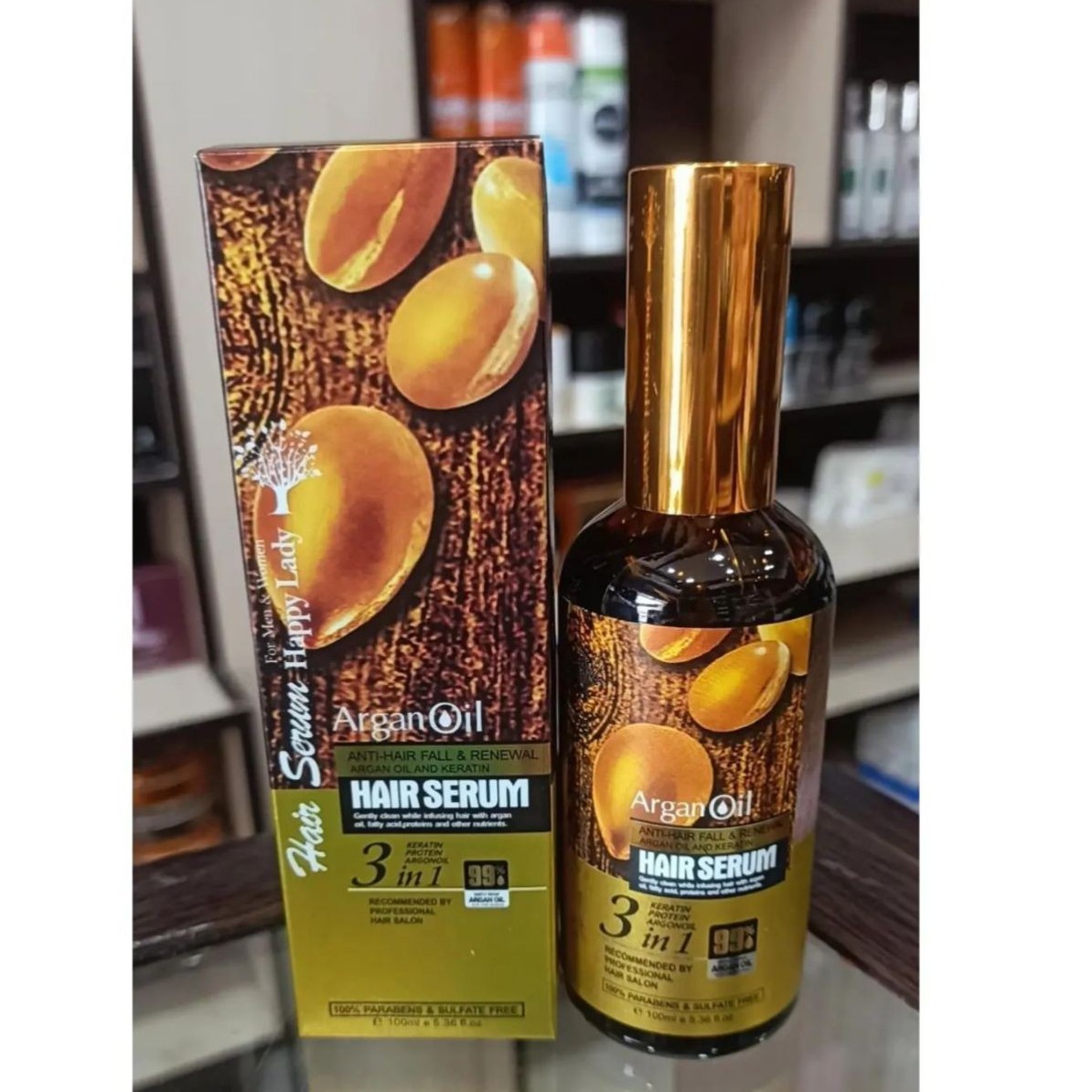 روغن ارگان 3کاره ایتالیایی اصلی دارای 99 درصد آرگان مناسب موهای کراتین شده