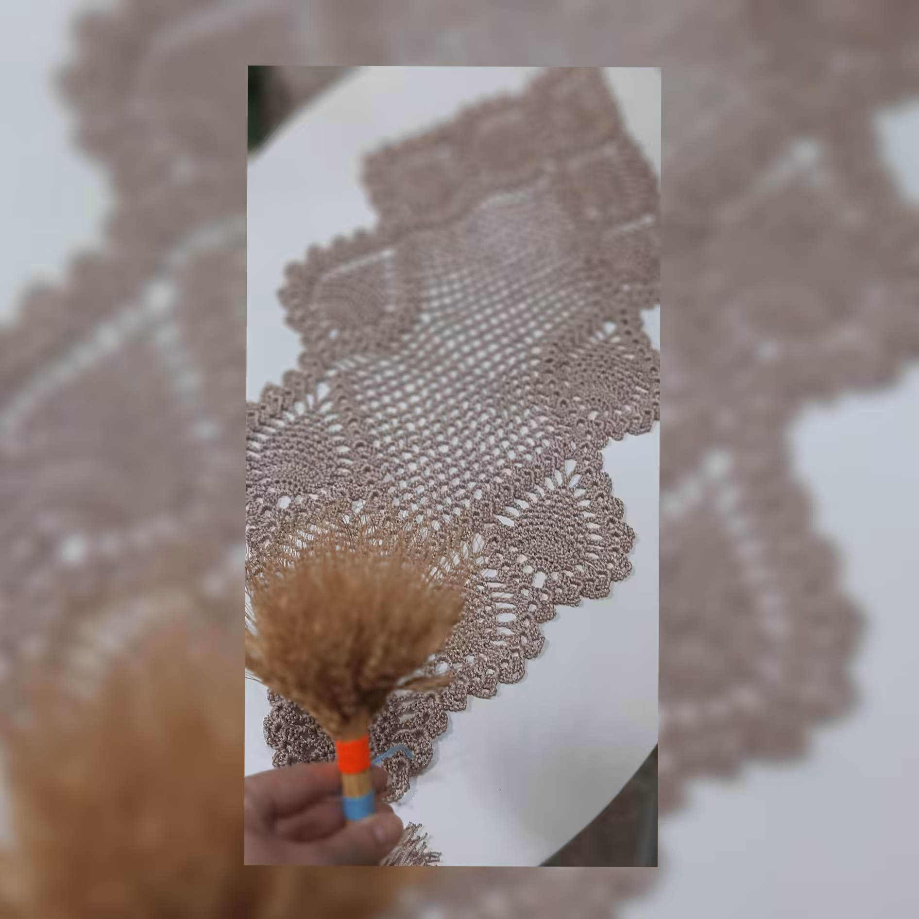 رانر زیبا  با رنگ و طرح خاص مناسب میز جلو مبلی یا میز نهار خوری