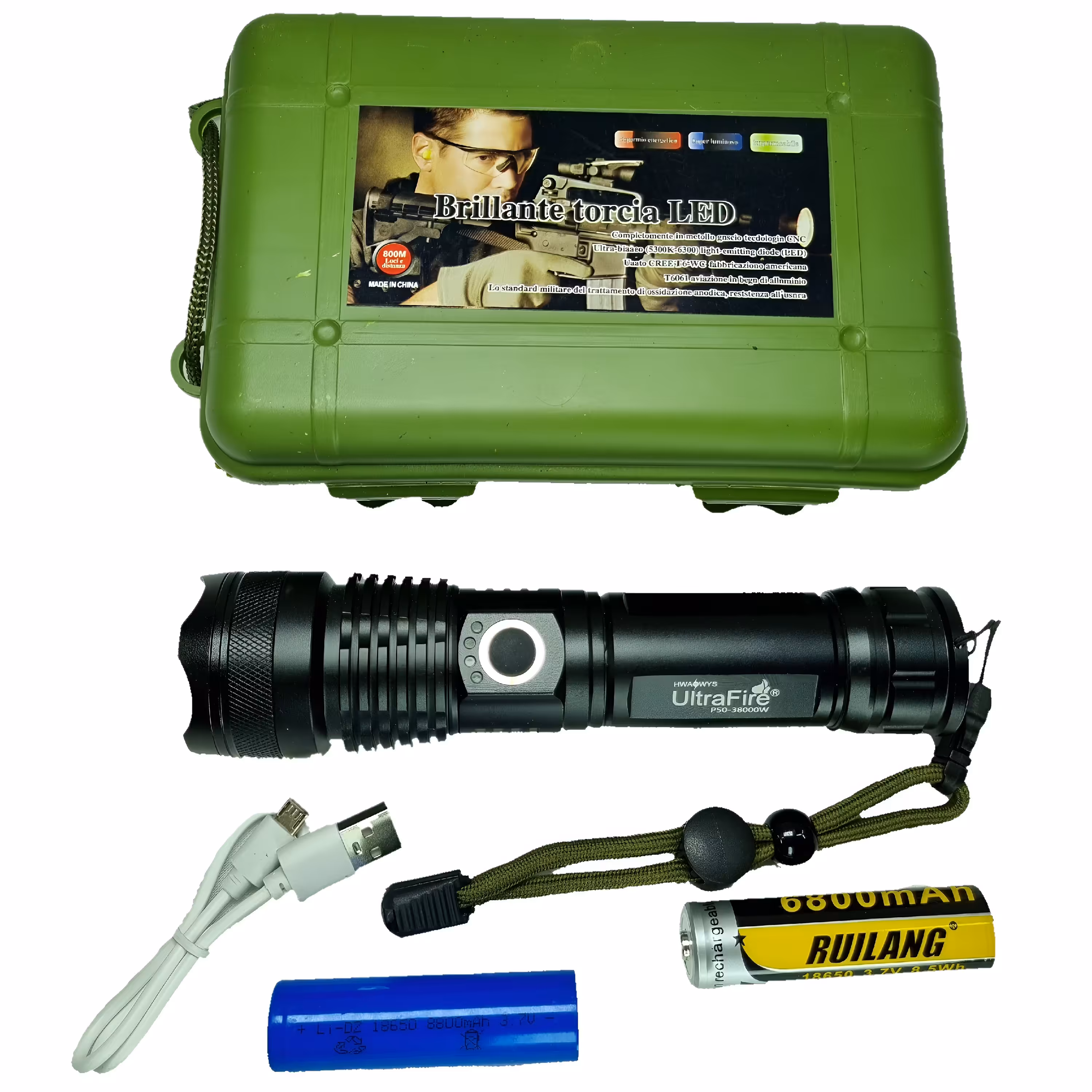 چراغ قوه اولترافایر x71-p50