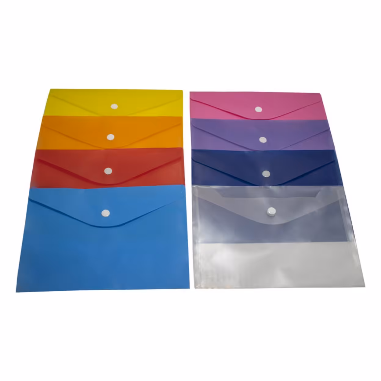 پوشه دکمه دار آ5 (PKHT) رنگ جور بسته 100 عددی