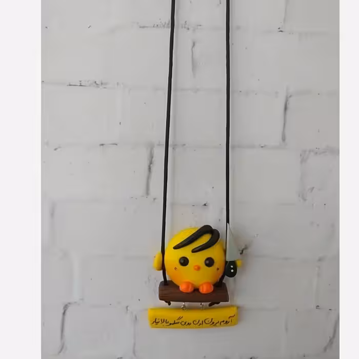 آویزماشین جوجه عصبانی دست چاقو | amazonchi