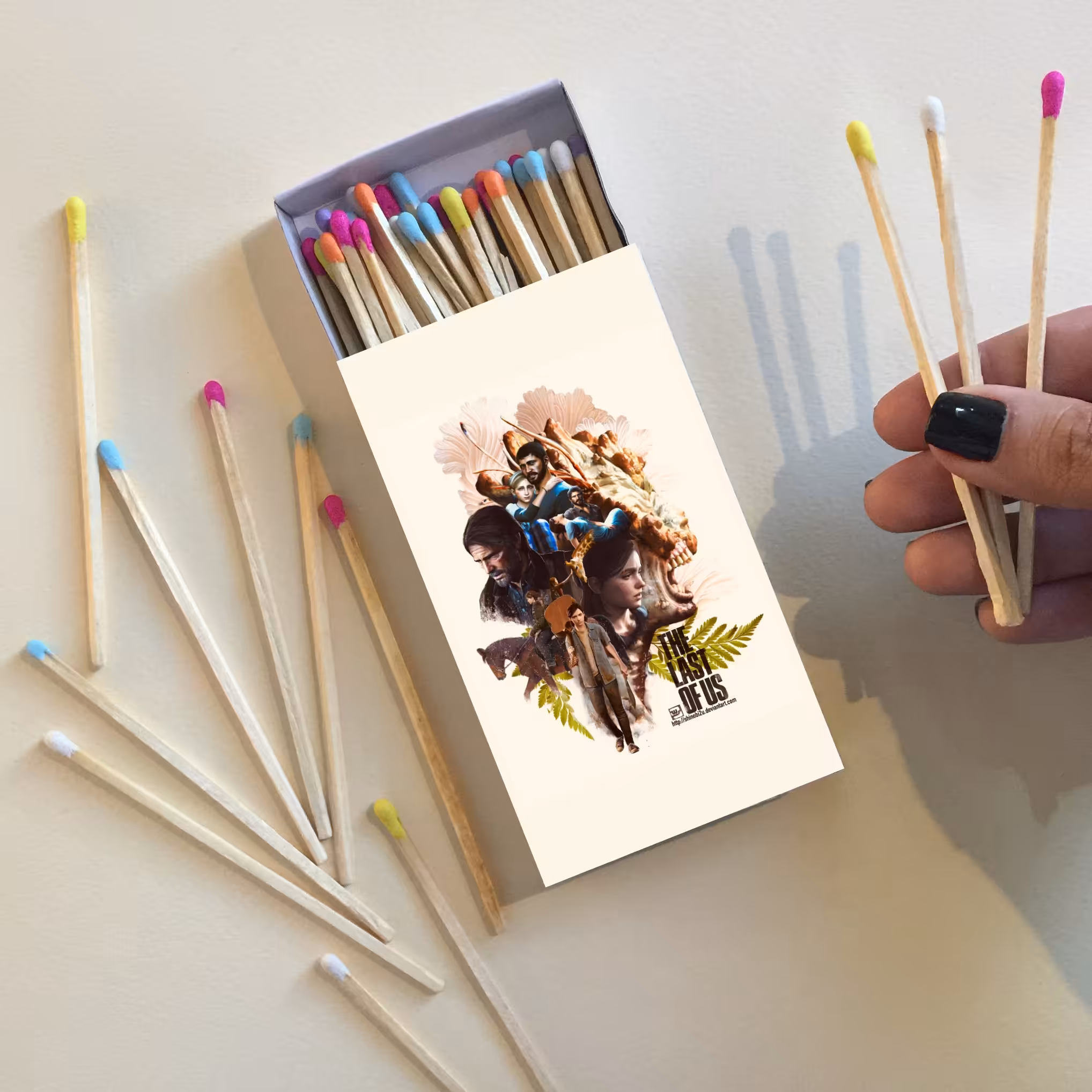 کبریت 10 سانتیمتری بازی ورطرفدار the last of us