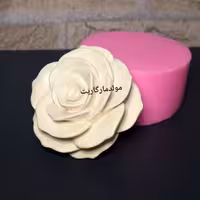 قالب سیلیکونی گل رز بزرگ طول 10 ارتفاع 6 سانت 