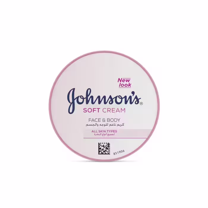 کرم مرطوب کننده جانسون مدل Soft Cream حجم 200 میلی لیتر - فروشگاه تخصصی محصولات پوست و مو تیراژه