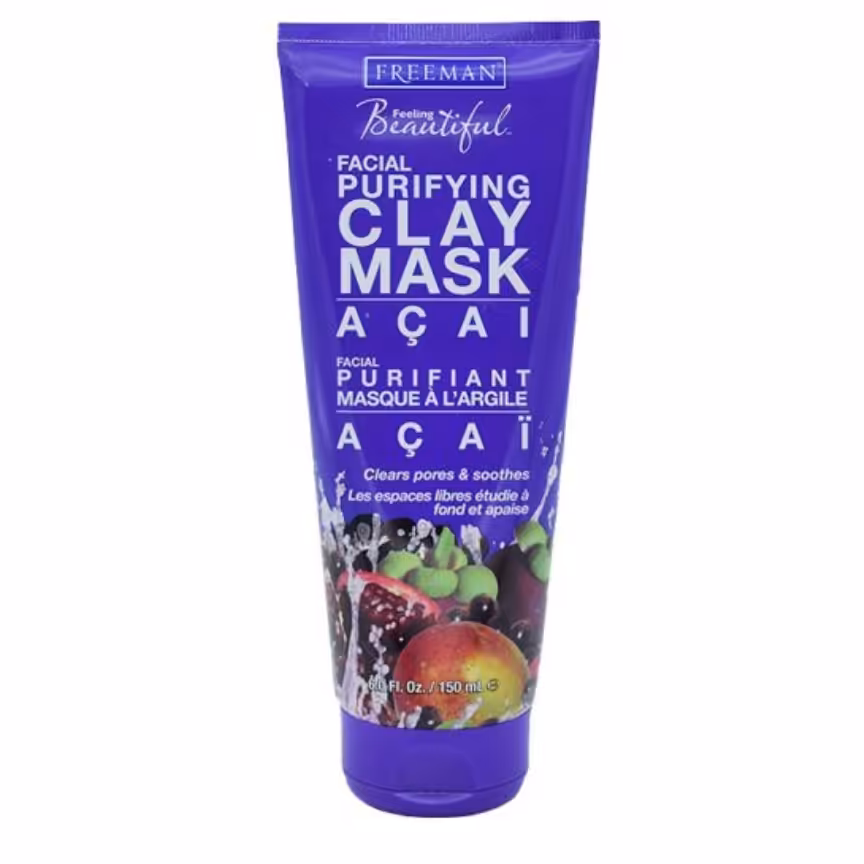 ماسک صورت خاک رسی سوپر فروت سرشار از آنتی اکسیدان های طبیعی Freeman آمریکایی