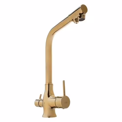 شیر دو منظوره (تسفیه دار) آشپزخانه مدل هیرو طلامات