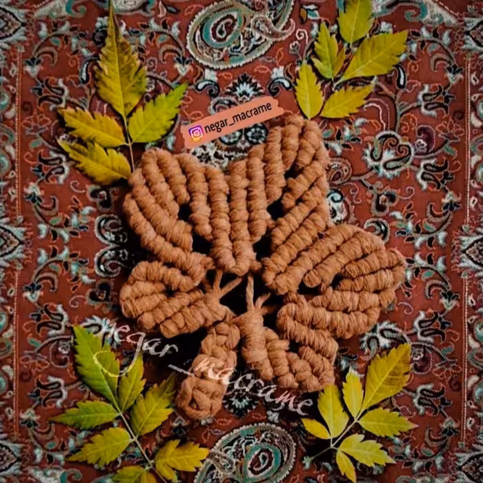 برگ بافتنی،برگ مکرومه،برگ پاییزی،برگ دکوری،تم عکاسی