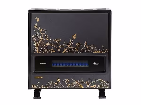 بخاری گازی ایران شرق 9000 طرح گلبرگ طلایی مدل شقایق SH90