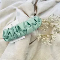 تل ساتنی سبز ابی وارداتی برند accessories 