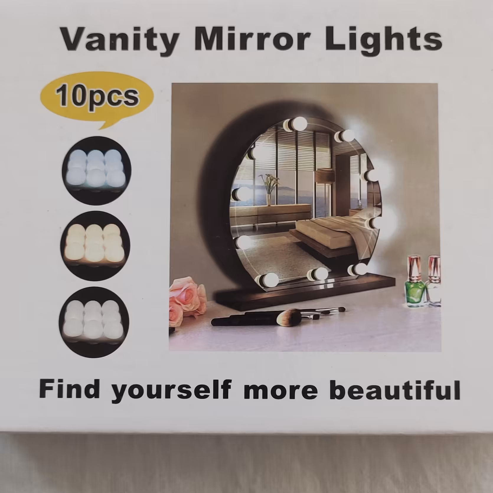 ریسه ال ای دی مناسب برای دور آینه ابزار کاربردی برای آرایشگاهی زنانه