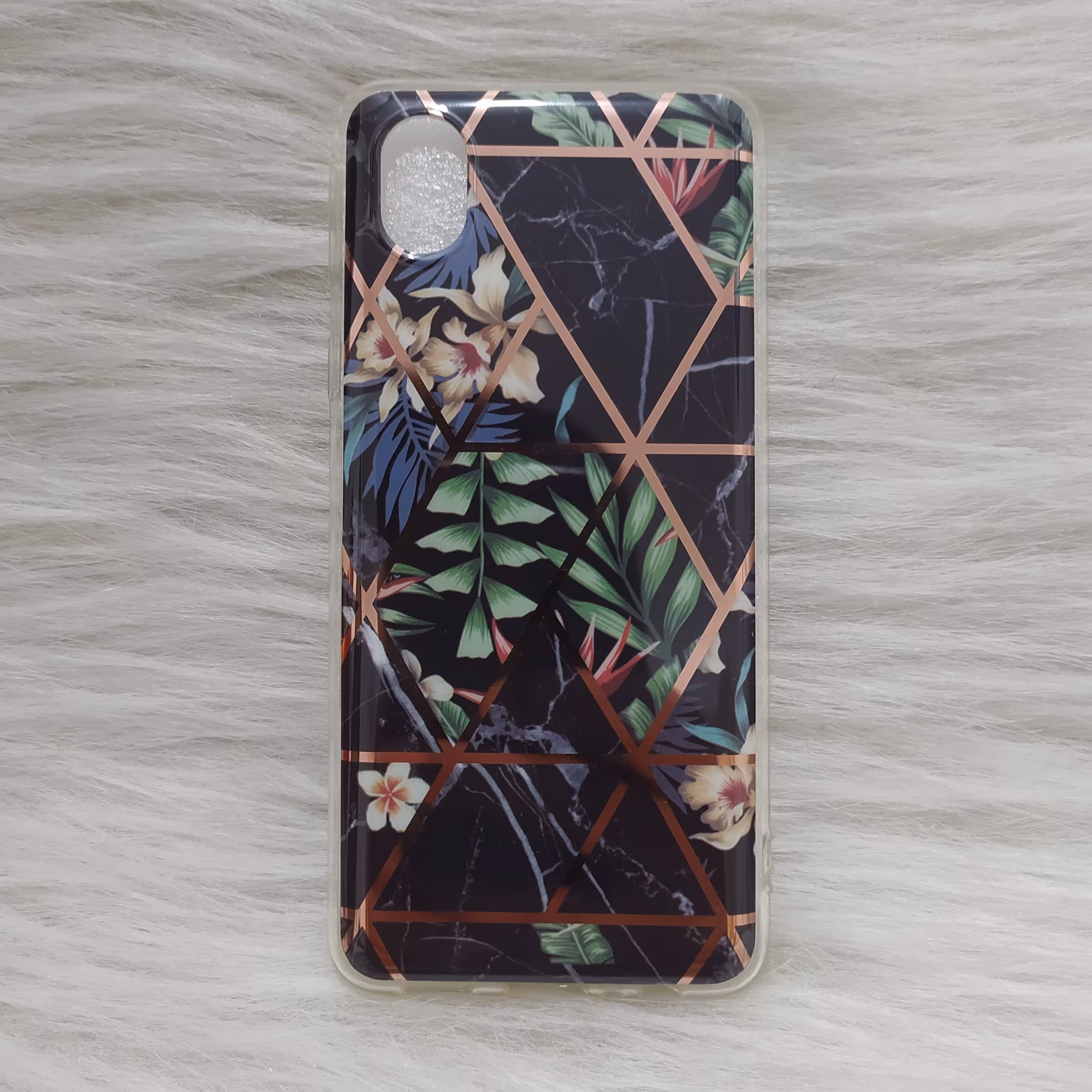 گارد سامسونگ A01 core رزینی زبان ای طرح کاشی 