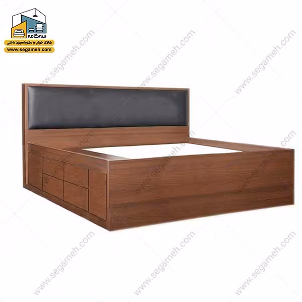تخت خواب دونفره کد BDP15 - فروشگاه سه گامه