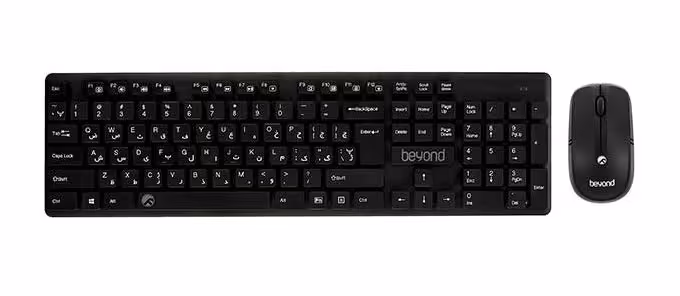 کیبورد و ماوس بی سیم بیاند FCR-2236 RF