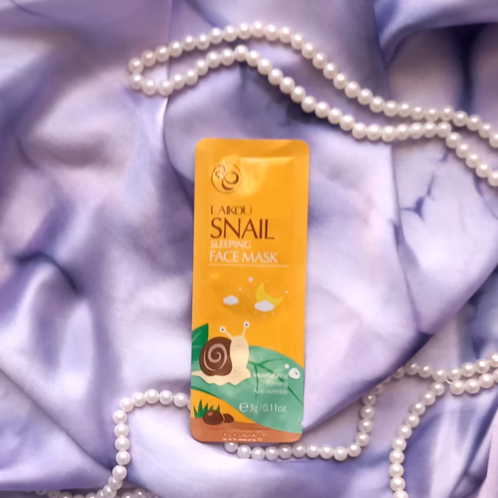 ماسک خواب  ساشه ای حلزون