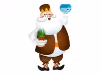 نقاشی عمو نوروز | گرافیک با طعم تربچه