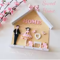 جاکلیدی کلبه دکوراتیو هدیه valentine