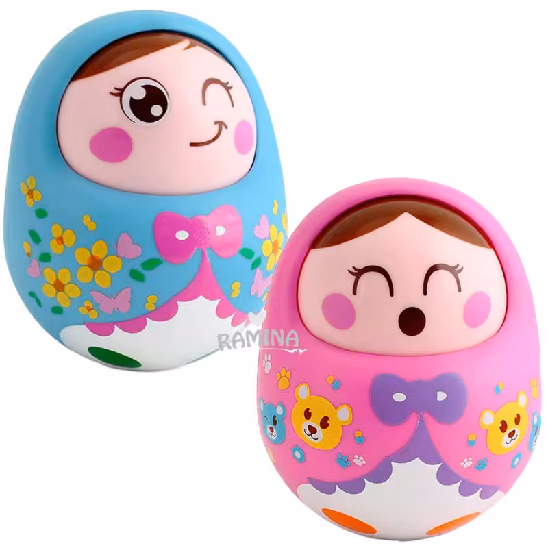 جغجغه تعادلی عروسکی هالی تویز Huile toys