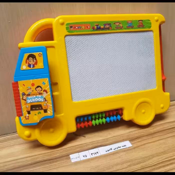 تخته جادویی طرح کامیون، در رنگ های متنوع