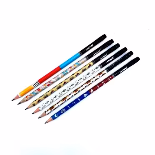 مداد مشکی طرح دار 862 پاکن دار ماین