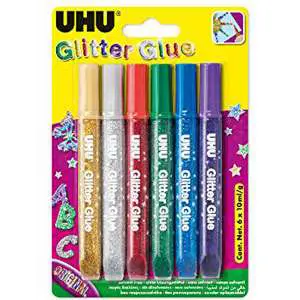 چسب رنگی اوهو مدل Glitter Glue