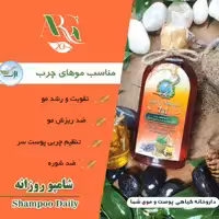 شامپوی گیاهی ارگ20(موی چرب)پک دوتایی پرداخت مبلغ پست تیپاکس درمحل تحویل 500میل