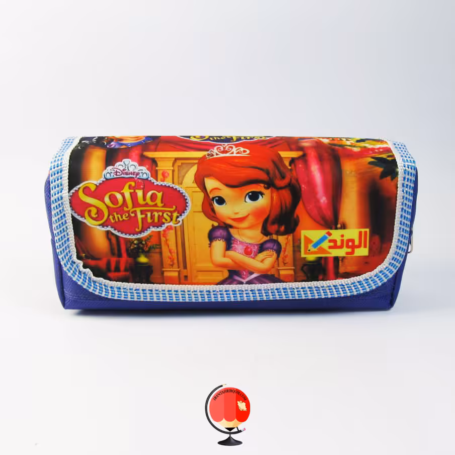 جامدادی فانتزی سه زیپ طرح سوفیا الوند