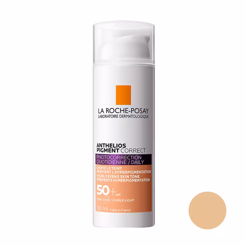 کرم ضد آفتاب لاروش پوزای مدل pigment correct حجم 50 میلی لیتر