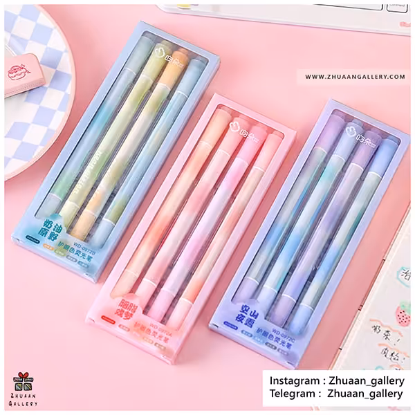 ماژیک هایلایتر دو سر Neon Vision مینیمال