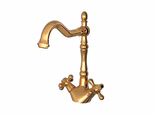 شیر ظرفشویی شودر مدل باروک پلاس طلا