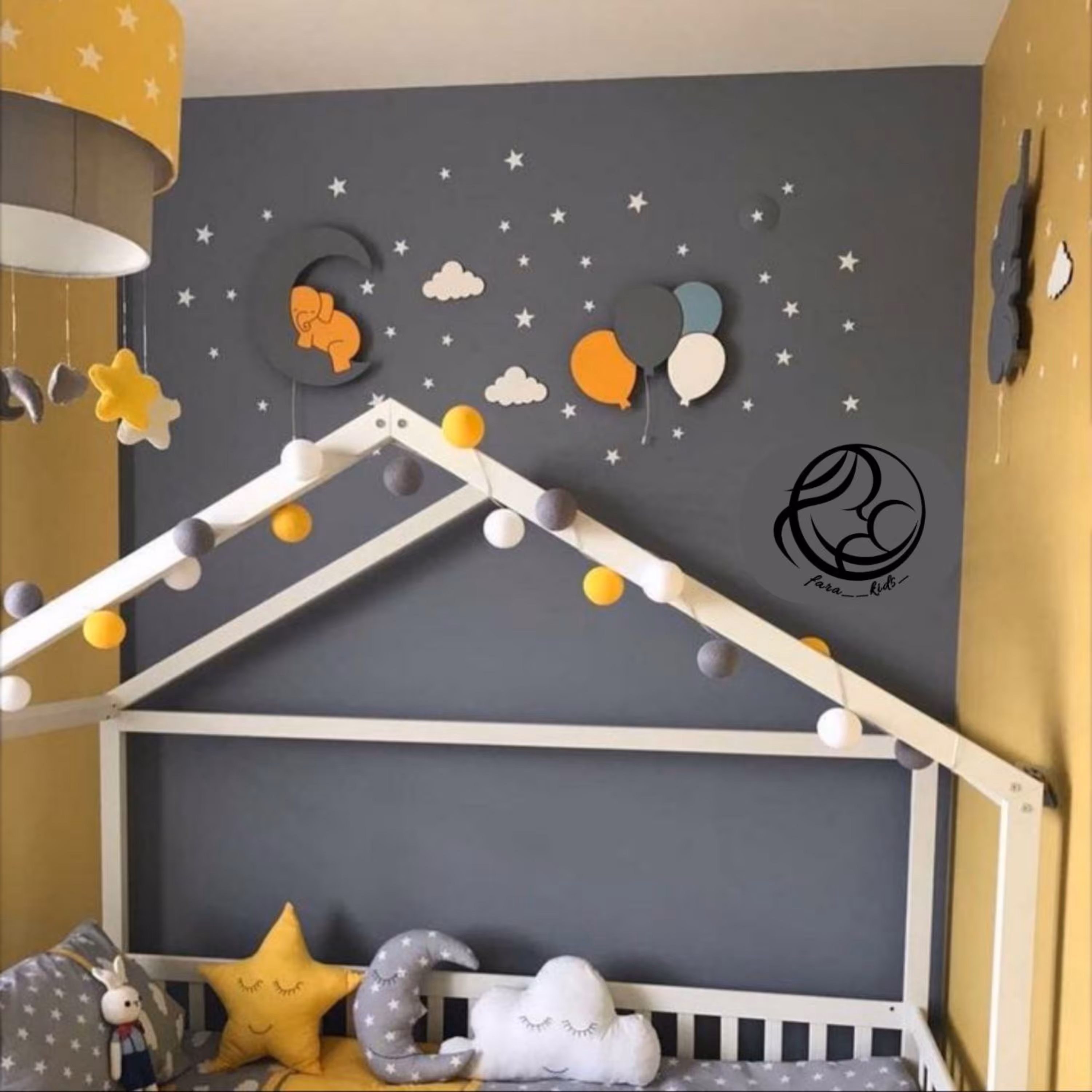 ست سه تایی چراغ خواب کودک (3 عدد چراغخواب کودک جنس ام دی اف 8میل) (پس کرایه)