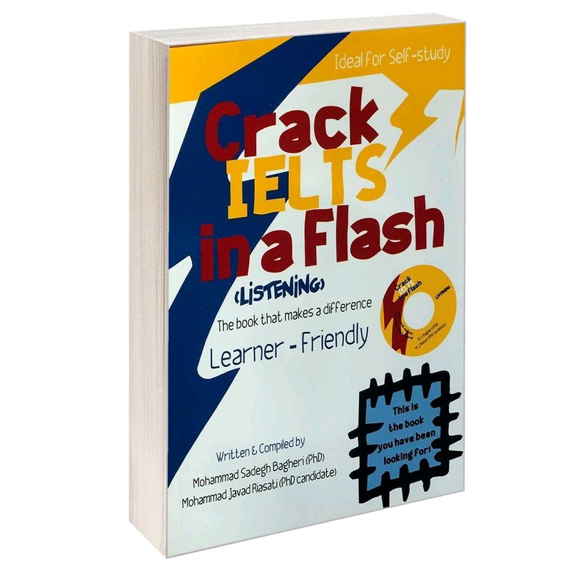 کتاب زبان Crack ielts in a flash listening