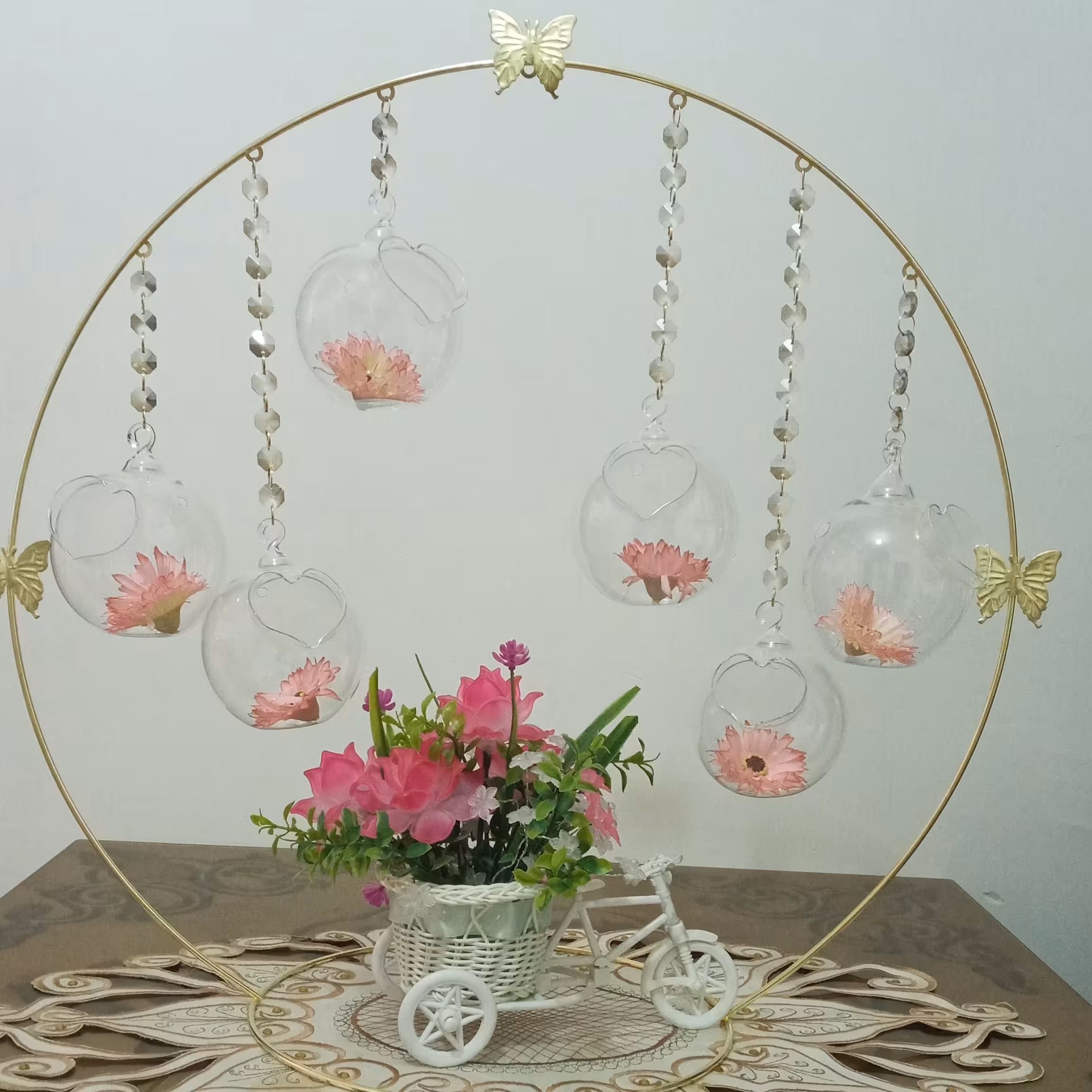 هفسین، استند فلزی 6حباب و 6 ریسه شامپاین