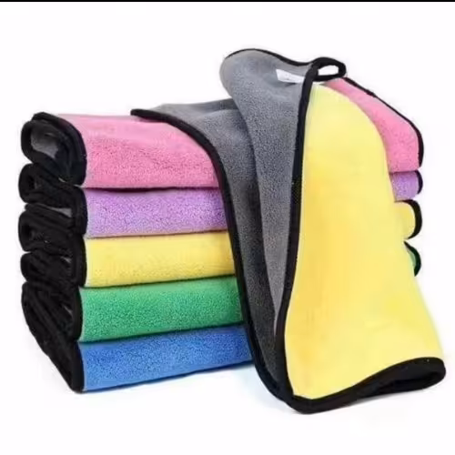 دستمال دو رو حوله ای ضخیم