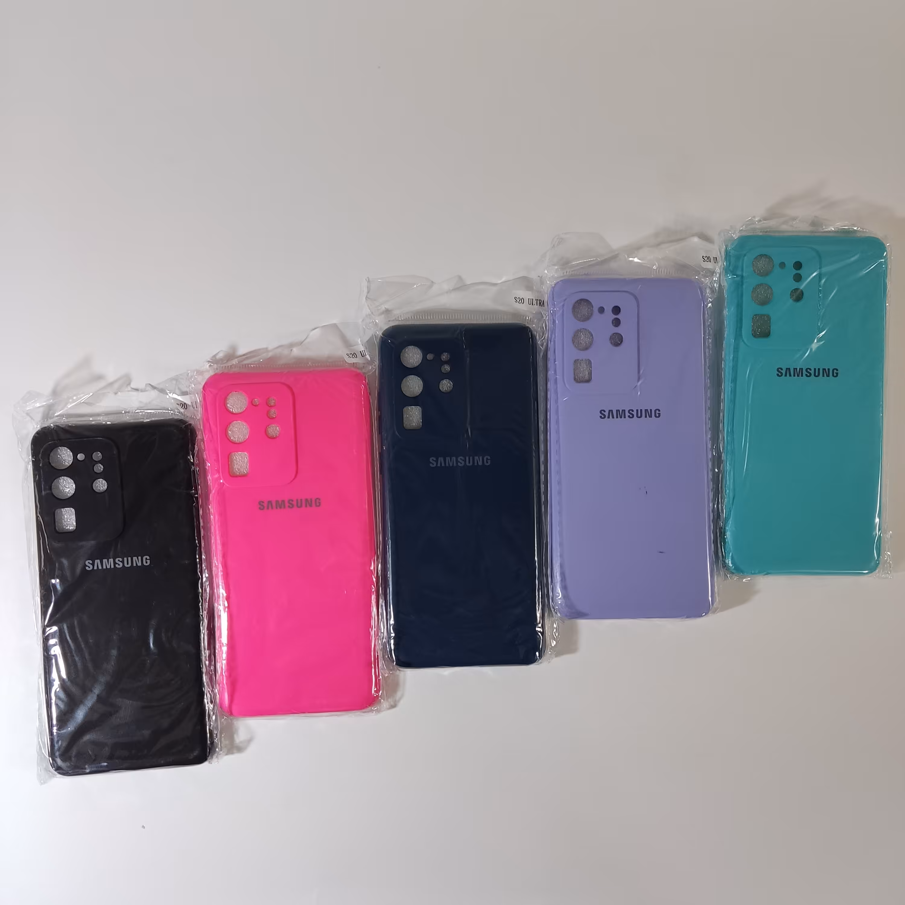 گارد (کاور) گوشی سامسونگ S20 ULTRA سیلیکونی، رنگ‌آمیزی متنوع