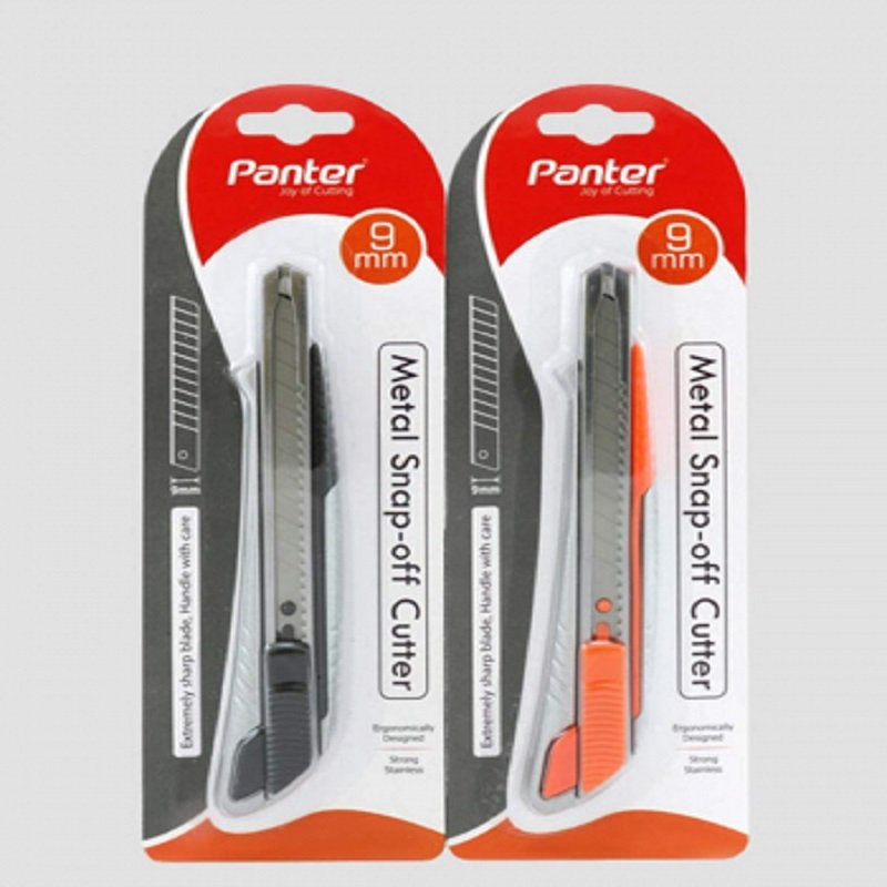 کاتر 9 میلیمتری پنتر مدل metal Snap off