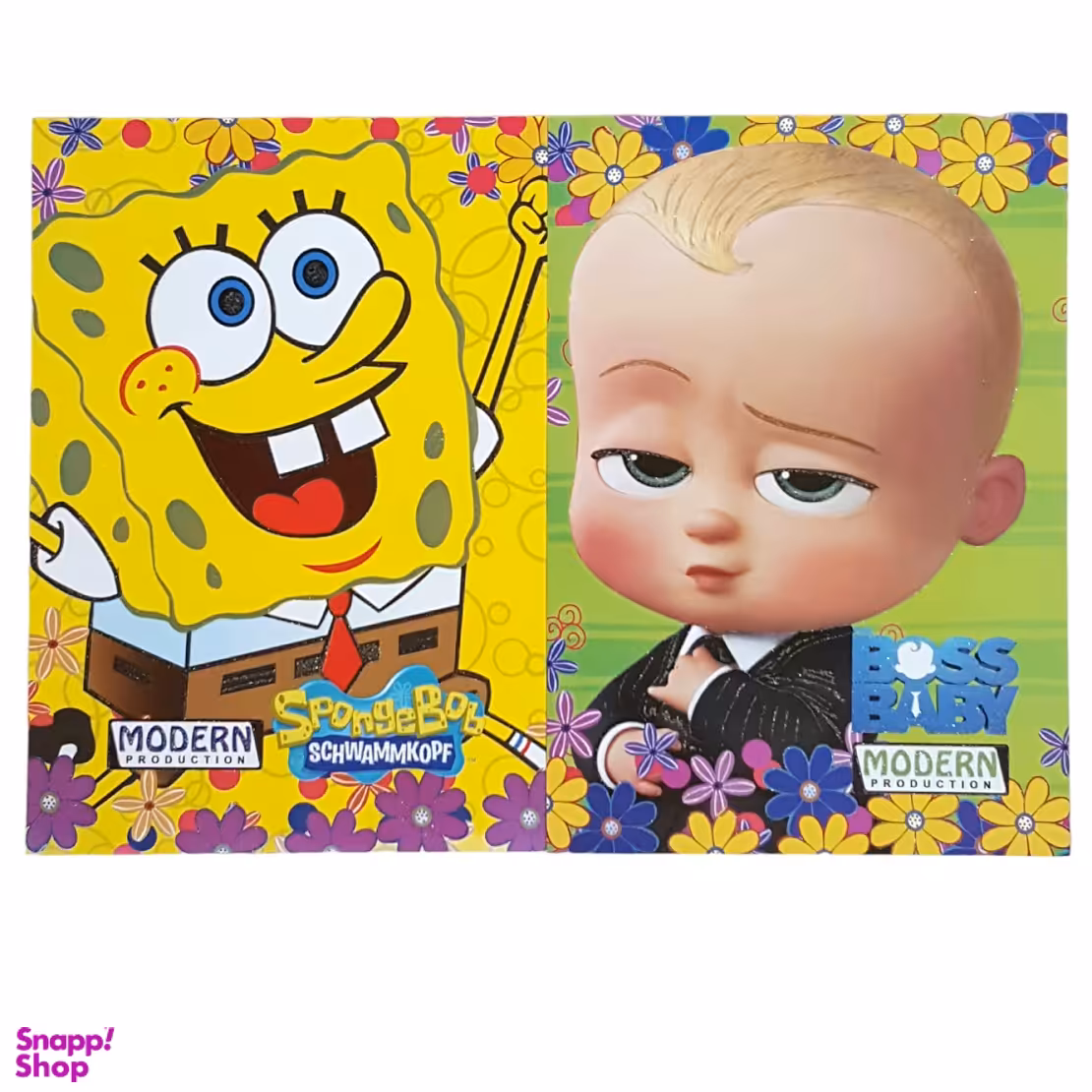 دفتر مشق 50 برگ مدرن مدل طرح برجسته اکلیلی کد 115 مجموعه 2 عددی