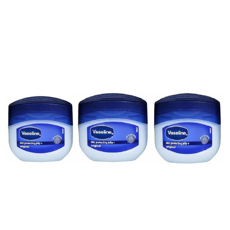 کرم وازلین مدل skin protecting jelly حجم 55 میلی لیتر مجموعه 3 عددی