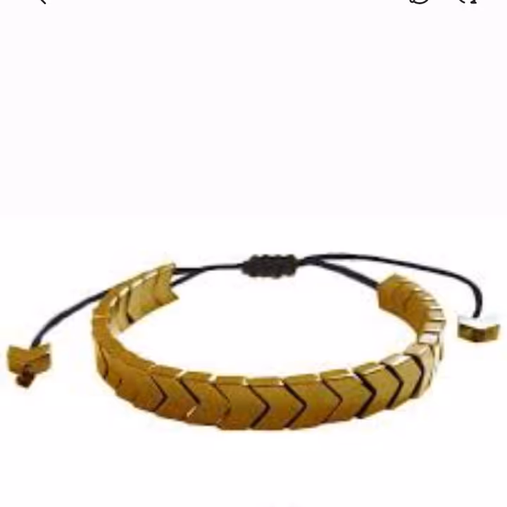 دستبند تمام حدید طلایی